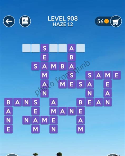 wordscapes 908|Wordscapes Level 908, Haze 12 .